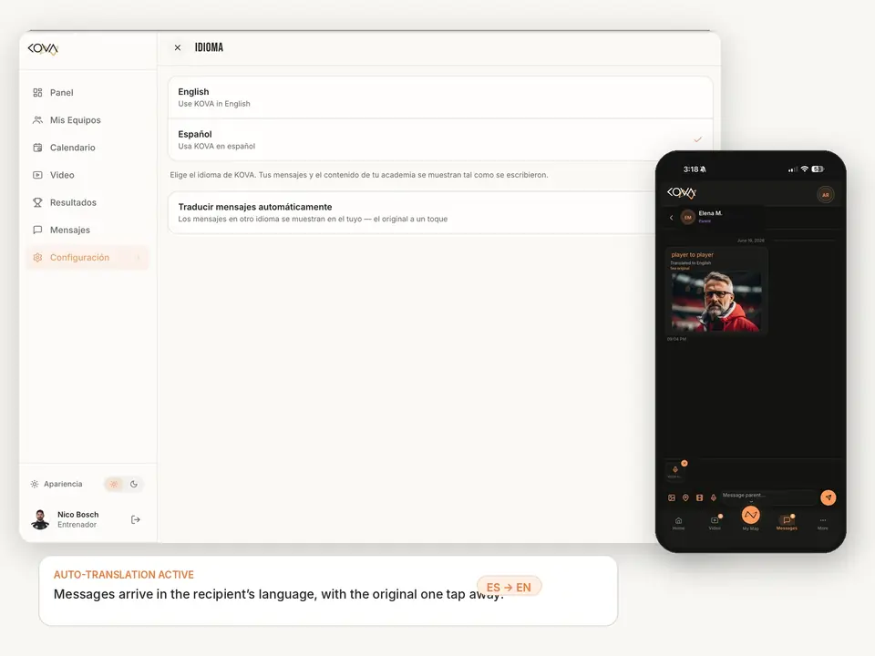 Kova messaging